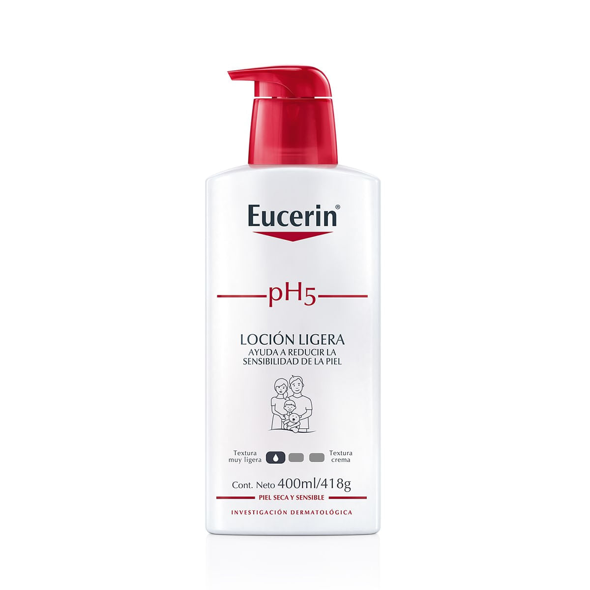 Eucerin Crema Loción Ligera Ph5 400Ml