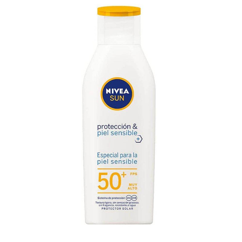 Protector Nivea Sun Sensitive Fps50 125Ml - WeCare Pharma