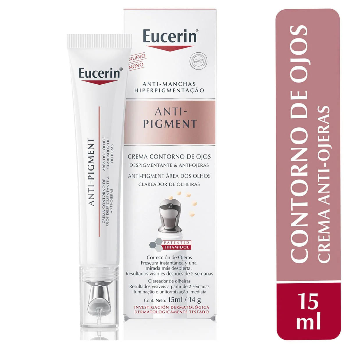 Eucerin Anti-Pigment Antiojeras 15Ml