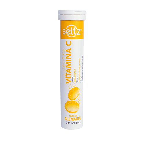 Seltz Vitamina C Suplemento Alimenticio 20 Tabletas Efervescentes - WeCare Pharma