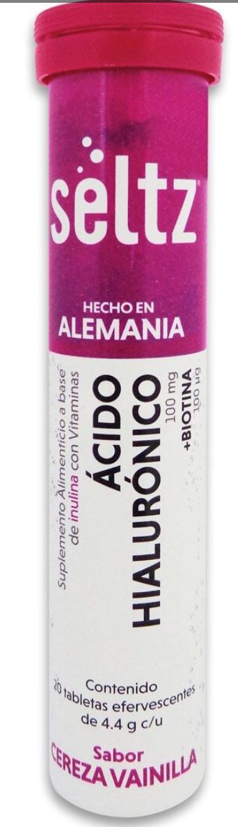 Acido Hialuronico/Biotina Efervecente V 4.4G Con 20 Seltz Tabletas