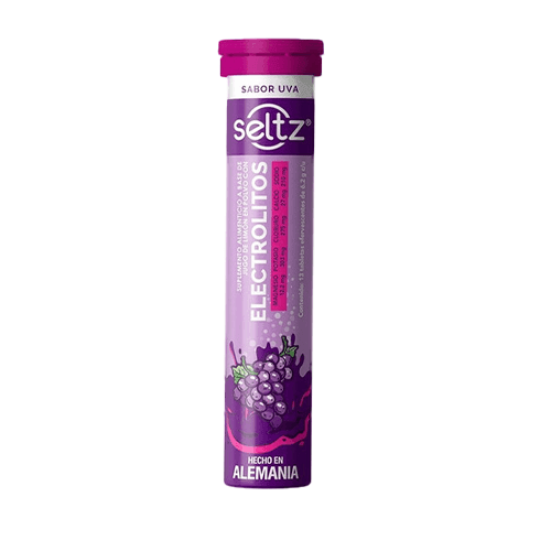 Electrolitos Efervecente V 6.2G Con 13 Uva Seltz Tabletas - WeCare Pharma
