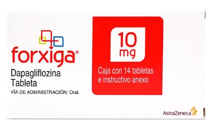 Forxiga 10Mg Con 14 Tabletas (Dapagliflozina)