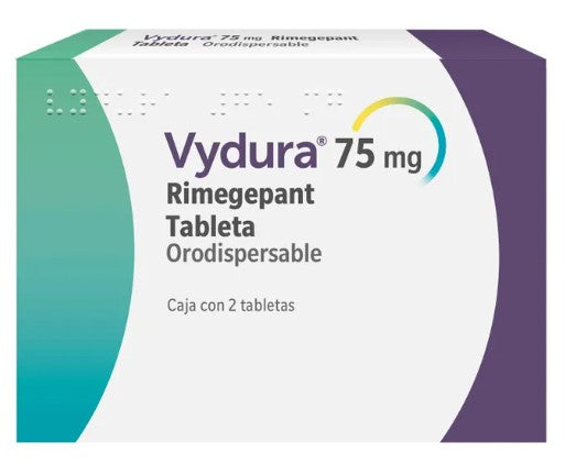 Vydura 75Mg Con 2 Tabletas (Rimegepant)