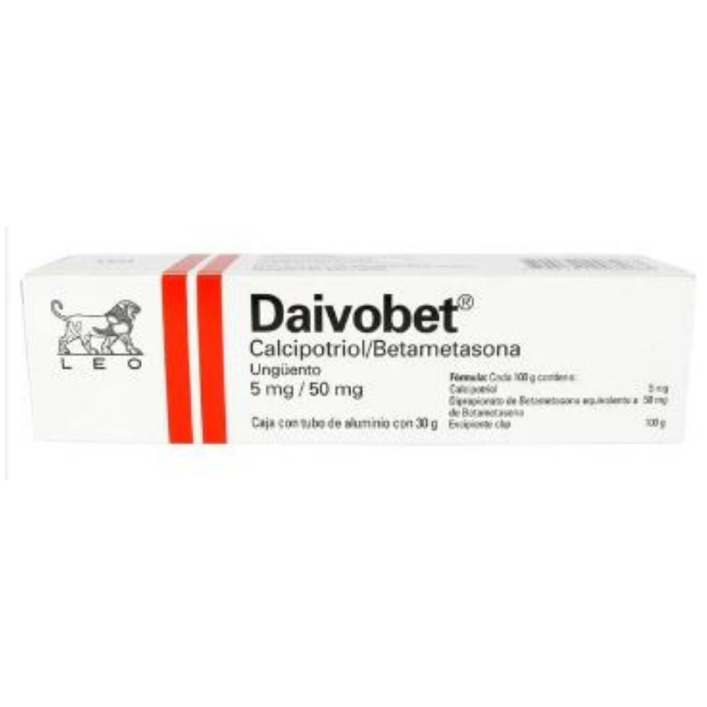 Daivobet Ung 5Mg/50Mg 30G (Calcipotriol/Betametasona)