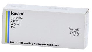 Icaden Crema 1% Y 7 Aplicadores 40G (Isoconazol)