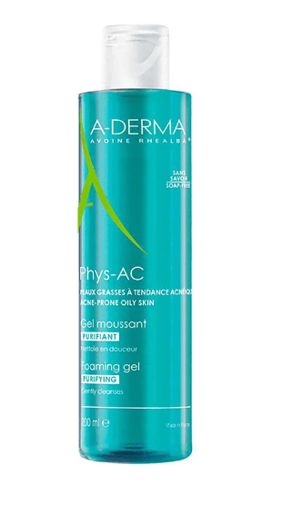 A-Derma Phys-Ac Gel Limpiador Purificante 200Ml - WeCare Pharma