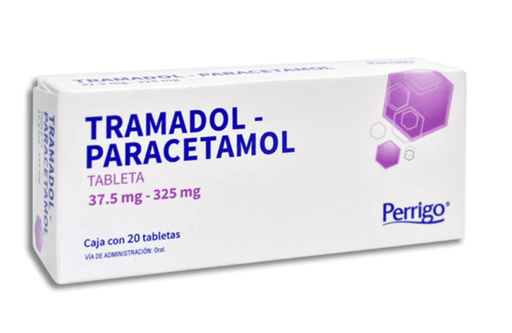 Tramadol/Paracetamol 37.5/325Mg Con 20 Perrigo Tabletas - WeCare Pharma