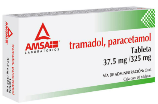 Tramadol/Paracetamol 37.5/325Mg Con 20 Amsa Tabletas - WeCare Pharma