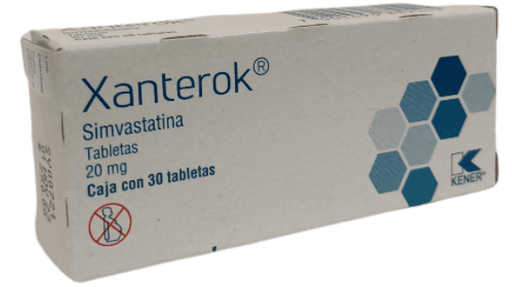 Xanterok 20Mg Con 30 Tabletas (Simvastatina) - WeCare Pharma