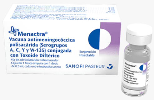 Menactra Frasco 0.5Ml Con 1 Ampulas (Vacuna Meningococo) - WeCare Pharma