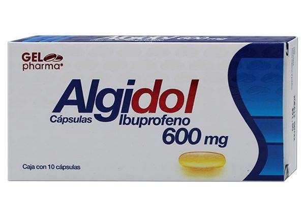 Algidol 600Mg Con 10 Capsulas (Ibuprofeno) - WeCare Pharma