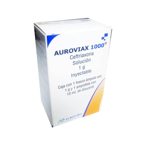 Auroviax 1000 1G 10Ml Con 1 Ampulas (Ceftriaxona) - WeCare Pharma