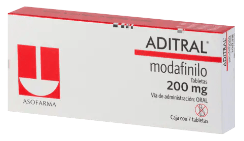 Aditral 200Mg Con 7 Tabletas (Modafilino) - WeCare Pharma