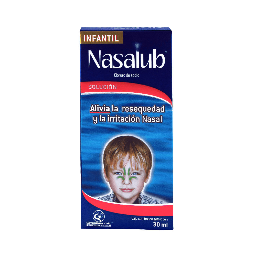 Nasalub Inf Solución 0.65G/1G/100Ml 30Ml (Cloruro Sodio/Glicerol)