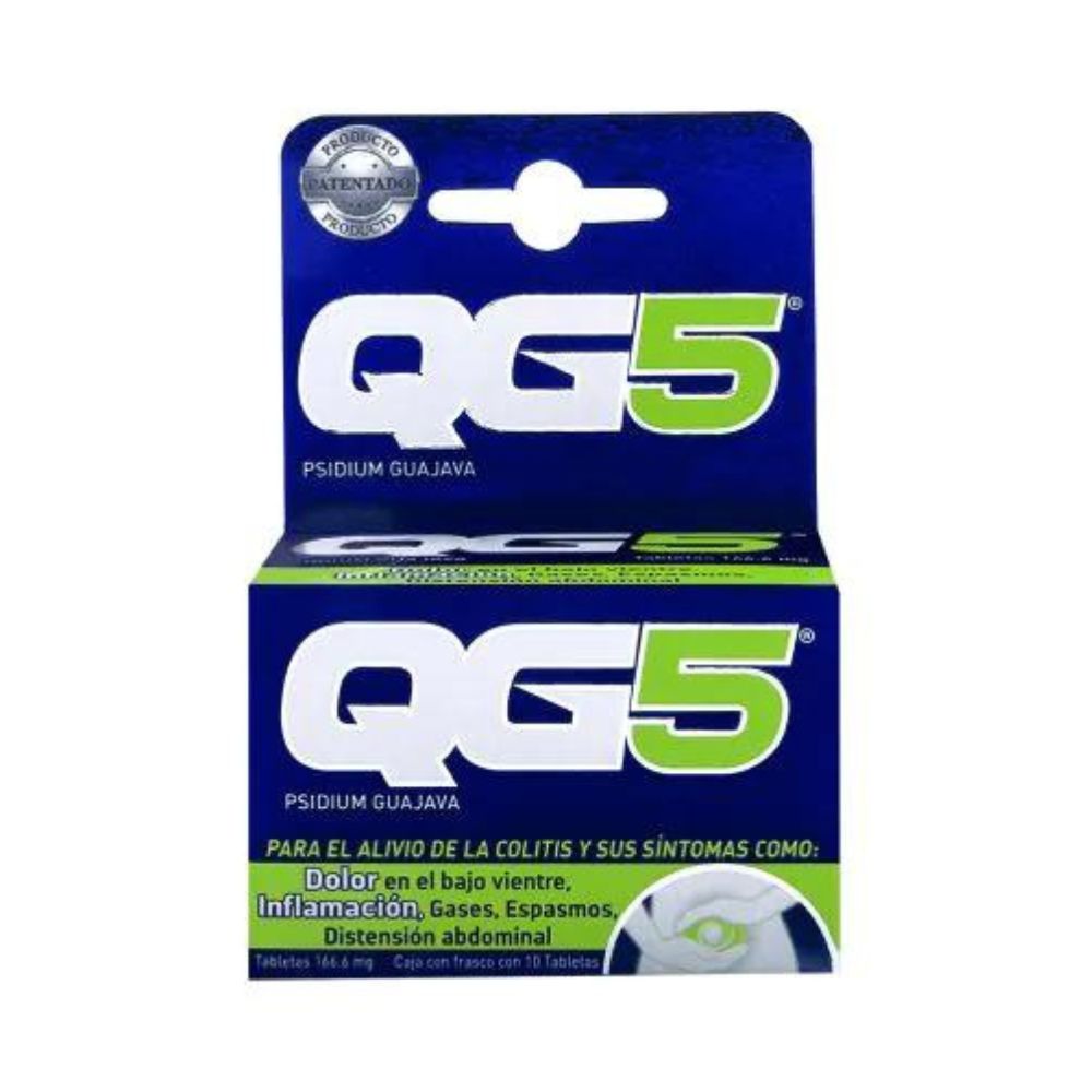 Qg5 166.6Mg Con 10 Tabletas (Psidium Guajava)