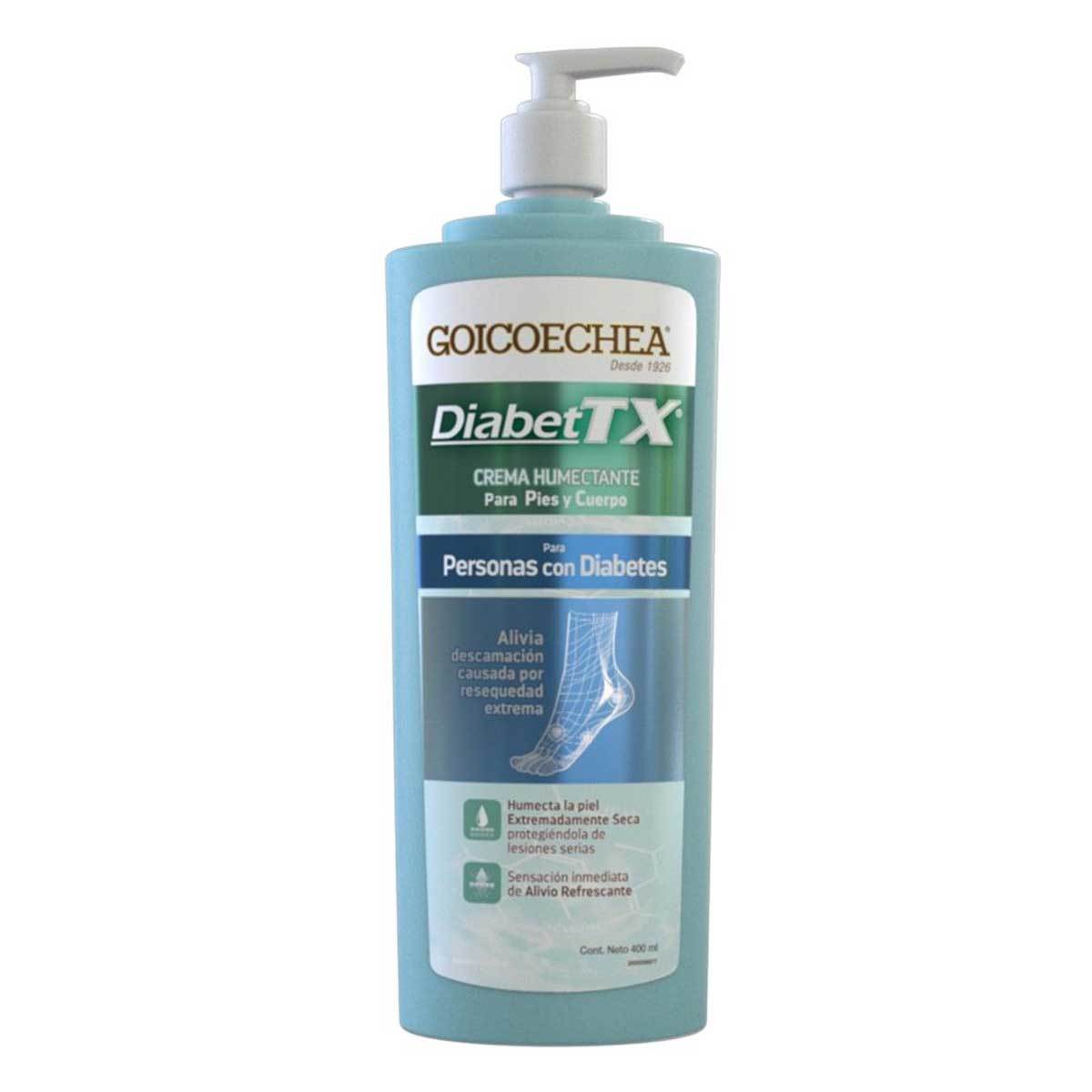 Goicochea Diabet Tx Crema Humectante 400Ml