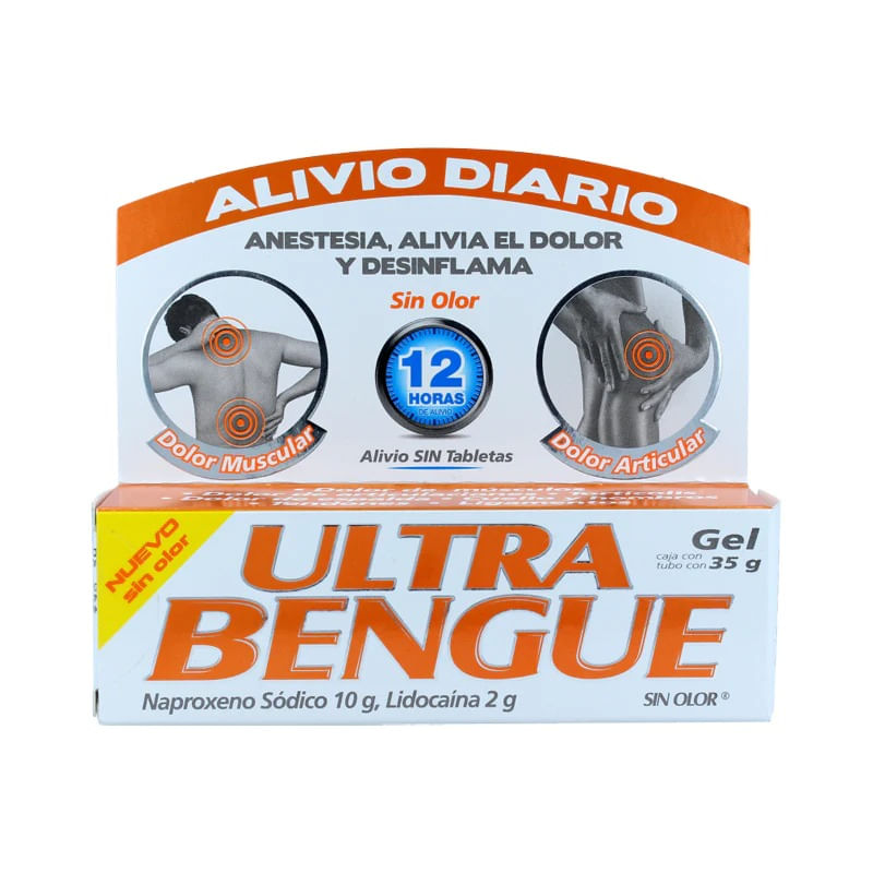 Ultra Bengue Gel 10G/2G 35G (Naproxeno/Lidocaina)