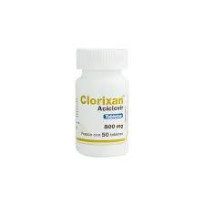 Clorixan 800Mg Con 50 Tabletas (Aciclovir) - WeCare Pharma