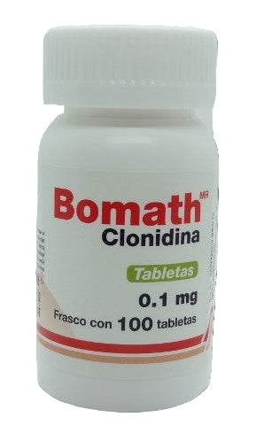 Bomath 0.1Mg Con 100 Tabletas (Clonidina) - WeCare Pharma