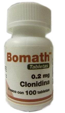 Bomath 0.2Mg Con 100 Tabletas (Clonidina) - WeCare Pharma
