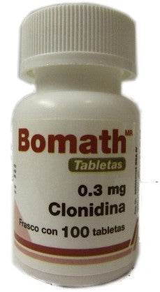 Bomath 0.3Mg Con 100 Tabletas (Clonidina) - WeCare Pharma