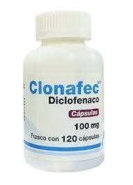 Clonafec 100Mg Con 120 Capsulas (Diclofenaco) - WeCare Pharma