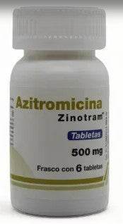 Zinotram 500Mg Con 6 Tabletas (Azitromicina) - WeCare Pharma