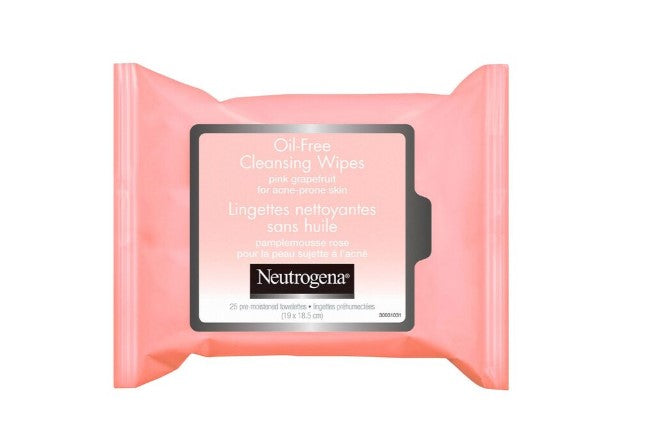 Neutrogena Oil-Free Toallitas Desmaquillantes Con 25