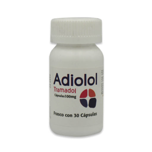 Adiolol 100Mg Con 30 Capsulas (Tramadol)