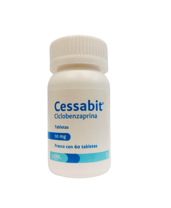 Cessabit 10Mg Con 60 Tabletas (Ciclobenzaprina) - WeCare Pharma