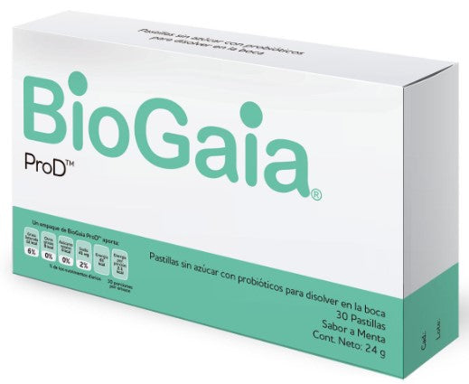 Boigaia Prod Efervecente V 16G Con 30 Menta Tabletas (Probioticos)