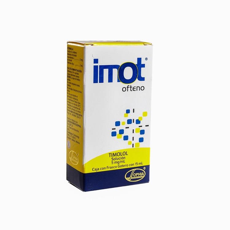 Imot Ofteno Gotas 5Mg/Ml 15Ml (Timolol)