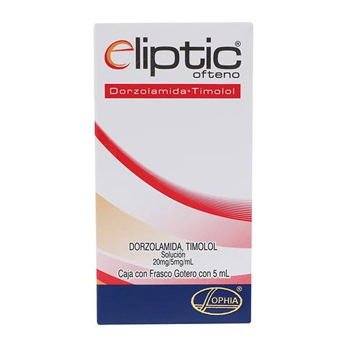 Eliptic Ofteno Gotas 20Mg/5Ml/Ml 5Ml (Dorzolamida/Timolol)