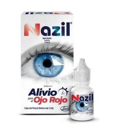 Nazil Ojo Rojo Gotas 1Mg/Ml 5Ml (Nafazolina) - WeCare Pharma