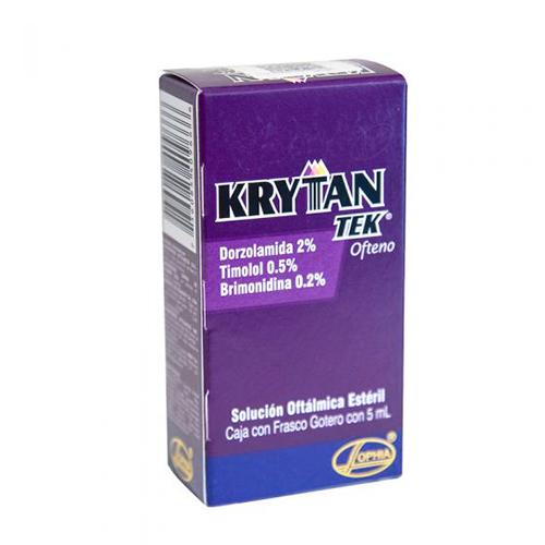 Krytantek Ofteno Gotas 20Mg/5Mg/2Mg 5Ml (Dorzolamida/Timolol/Brimonidina)