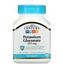 Gluconato De Potasio 595Mg Con 110 Century 21St Comprimidos - WeCare Pharma