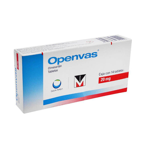 Openvas 20Mg Con 14 Tabletas (Olmesartan) - WeCare Pharma