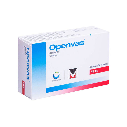 Openvas 40Mg Con 14 Tabletas (Olmesartan) - WeCare Pharma