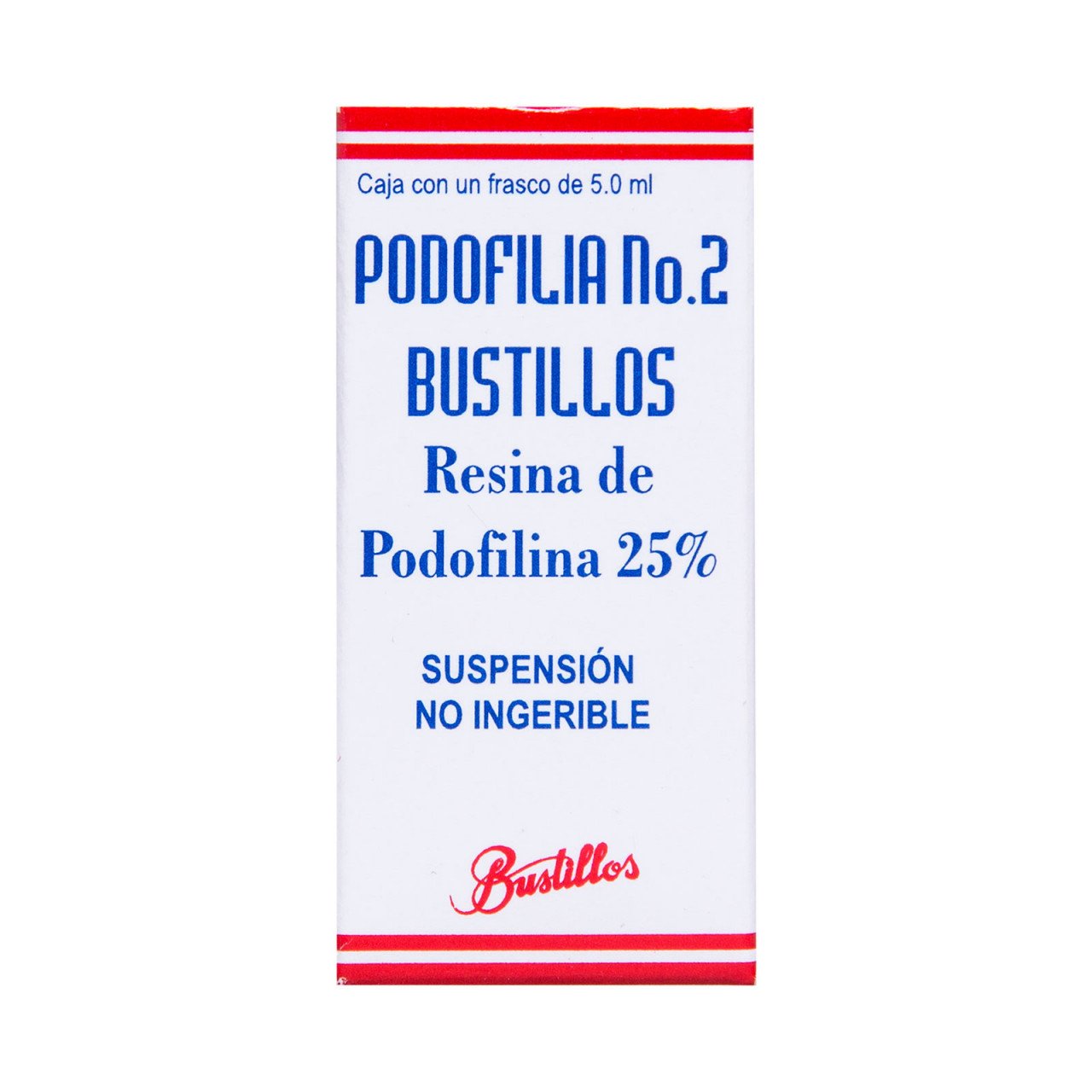 Podofilia No.2 Suspensión 25% 5Ml (Resina De Podofilina)