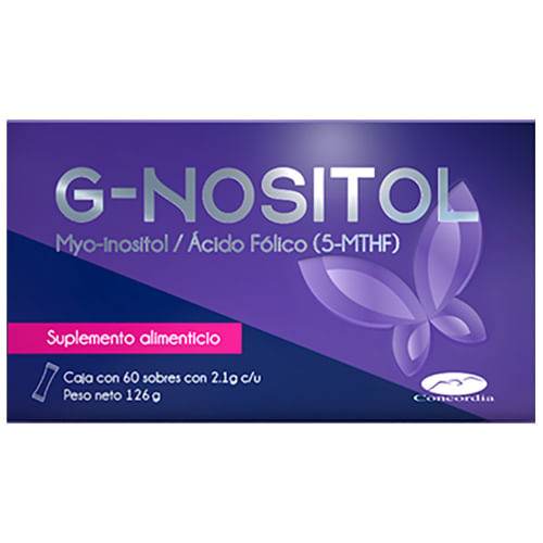 G-Nosil Sobres 2.5G Con 60 (Suplemento Alimenticio) - WeCare Pharma