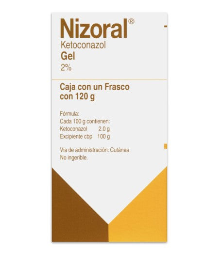 Nizoral Shampoo Gel 120Ml (Ketoconazol)