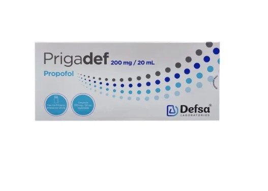 Prigadef 200Mg 20Ml Con 5 Ampulas (Propofol)