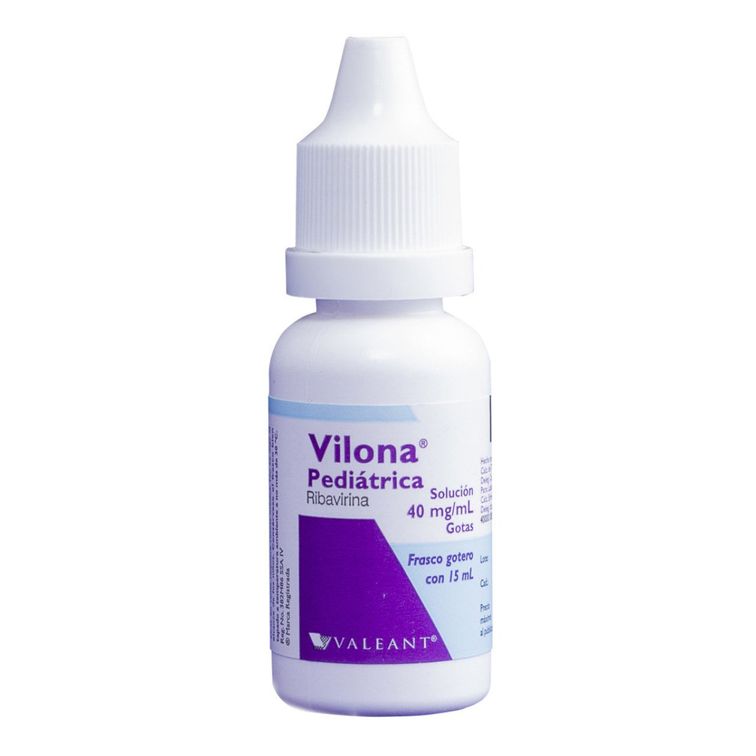 Vilona Gotas Ped 40Mg/Ml 15Ml (Ribavirina)