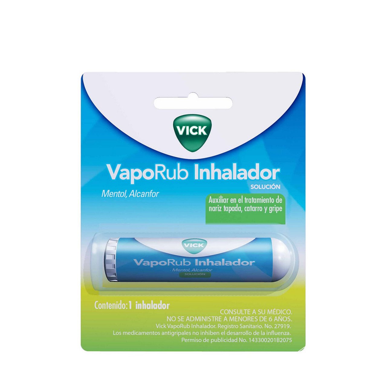 Vick Vaporub Innhalador 197Mg (Alcanfor/Mentol)