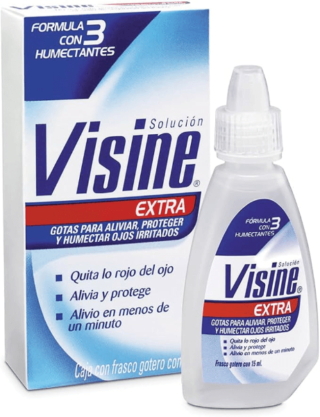 Visine Extra Gotas 15Ml (Lubricantes Ocular)