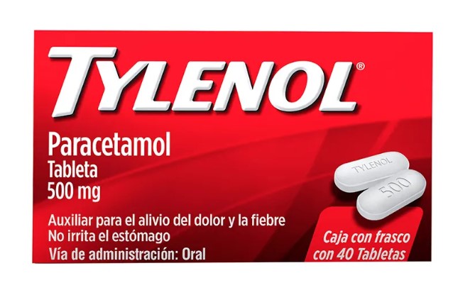 Tylenol 500Mg Con 40 Tabletas (Paracetamol)