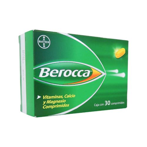 Berocca Con 30 Comprimidos (Vitaminas/Calcio/Magnesio)