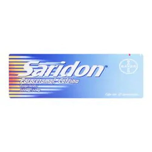 Saridon 500Mg/50Mg Con 10 Comprimidos (Paracetamol/Cafeina)