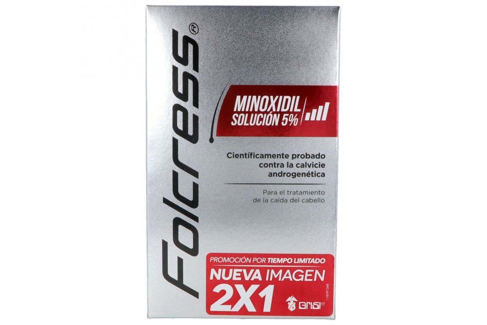 Folcress Solución 5% 60Ml (Minoxidil)